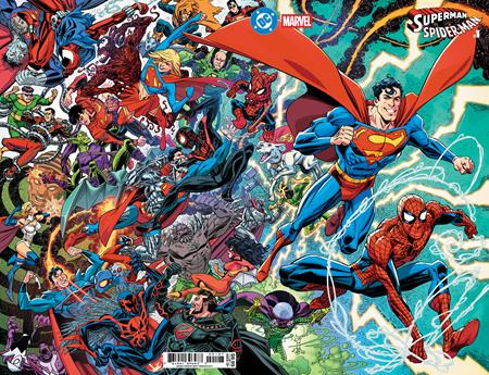DC MARVEL SUPERMAN SPIDER-MAN #1 (ONE SHOT) CVR O SCOTT KOBLISH