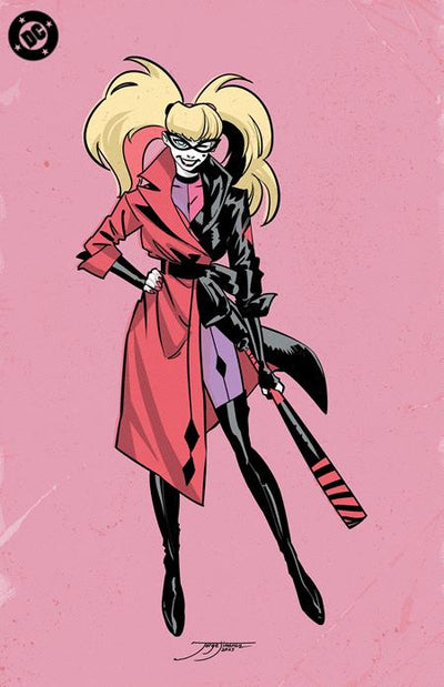 HARLEY QUINN #60 CVR G JORGE JIMENEZ CORNER BOX SPOT FOIL VAR
