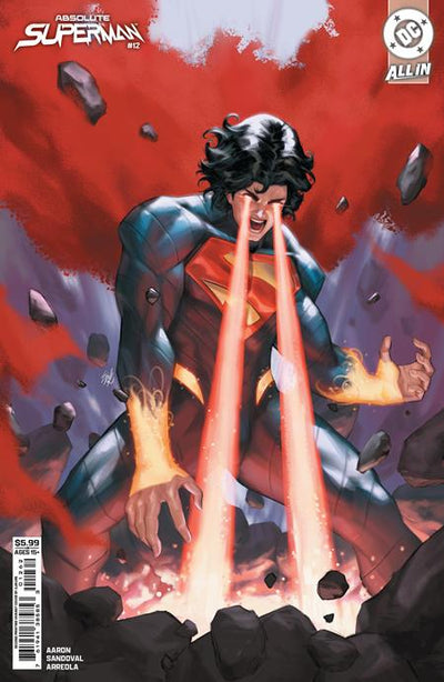 ABSOLUTE SUPERMAN #12 Second Printing Cvr B Ejikure Card Stock Var