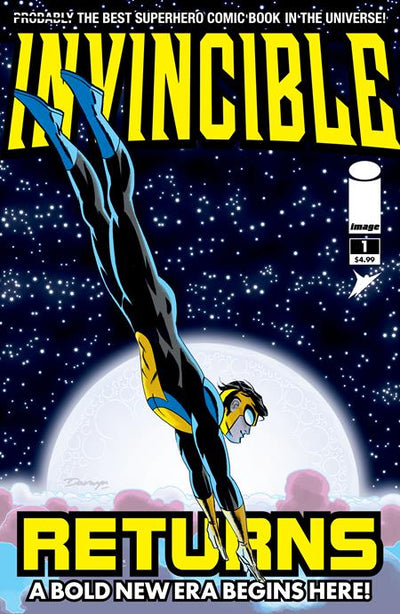 INVINCIBLE RETURNS FACSIMILE EDITION - CVR C DARWYN COOKE VAR #1