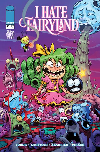 I HATE FAIRYLAND - CVR A DEREK LAUFMAN #49