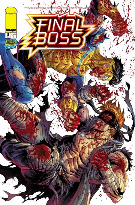 FINAL BOSS - CVR G TYLER KIRKHAM INVINCIBLE TEAM UP VAR #5