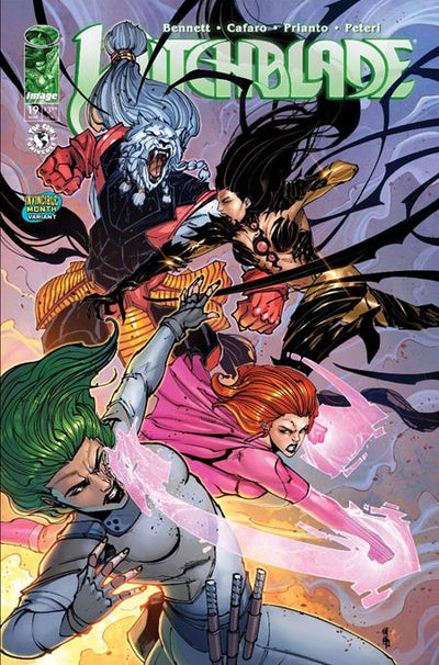 WITCHBLADE #19 CVR E GUISEPPE CAFARO & ARIF PRIANTO INVINCIBLE TEAM UP VAR (MR)