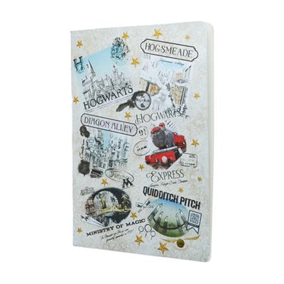 HARRY POTTER COLLECTION THE WIZARDING WORLD NOTEBOOK TP A4 LINED LARGE Previously Offered thru Other Distributors