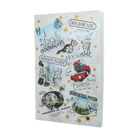 HARRY POTTER COLLECTION THE WIZARDING WORLD NOTEBOOK TP A4 UNLINED LARGE Previously Offered thru Other Distributors