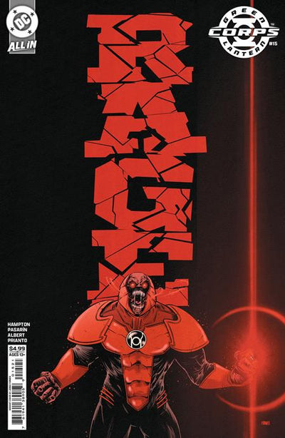 GREEN LANTERN CORPS - CVR B JORGE FORNES CARD STOCK VAR #15