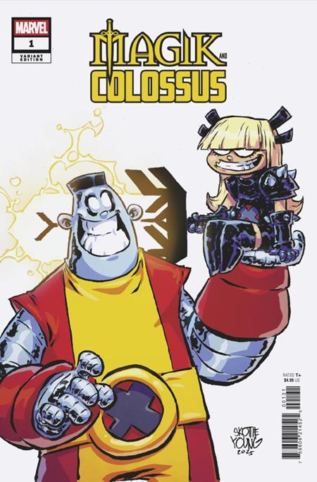 DF MAGIK AND COLOSSUS #1 SKOTTIE YOUNG VARIANT CGC GRADED - #1