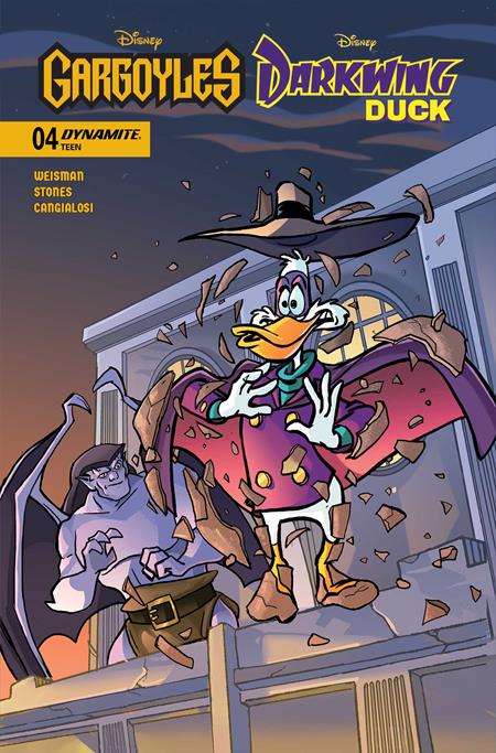 GARGOYLES/DARKWING DUCK - CVR A TAD STONES #4