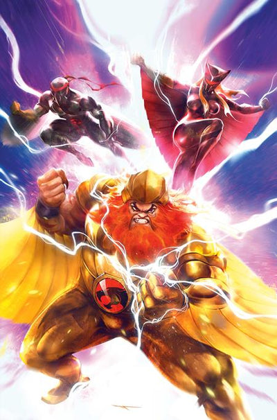 THUNDERCATS X SILVERHAWKS THUNDERHAWKS #1 CVR G IVAN TAO METAL PREMIUM CVR VAR