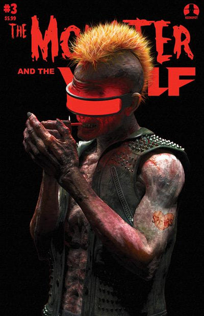 MARK SPEARS MONSTERS: THE MONSTER & THE WOLF - CVR D MARK SPEARS PUNK VAR #3