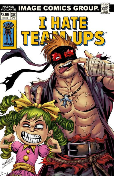 FINAL BOSS MASKED VIGILANTE (ONE SHOT) CVR H TYLER KIRKHAM I HATE FAIRYLAND TEAM UP VAR (MR)
