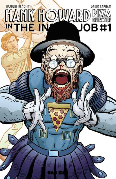 HANK HOWARD, PIZZA DETECTIVE THE INSIDE JOB #1 (ONE SHOT) CVR D DAVID LAPHAM SPIELBERG HOMAGE VAR