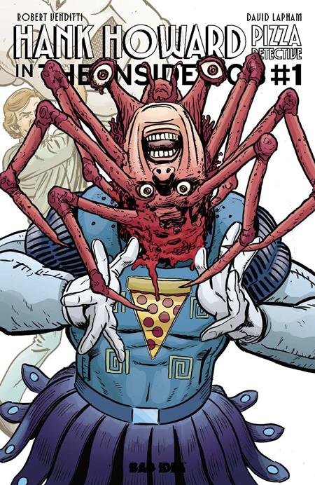 HANK HOWARD, PIZZA DETECTIVE THE INSIDE JOB #1 (ONE SHOT) CVR E DAVID LAPHAM CARPENTER HOMAGE VAR
