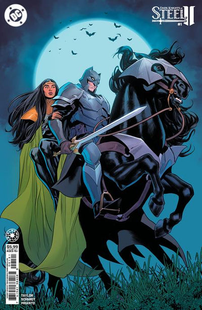 DARK KNIGHTS OF STEEL II #1 (OF 12) CVR B TRAVIS MOORE CARD STOCK VAR