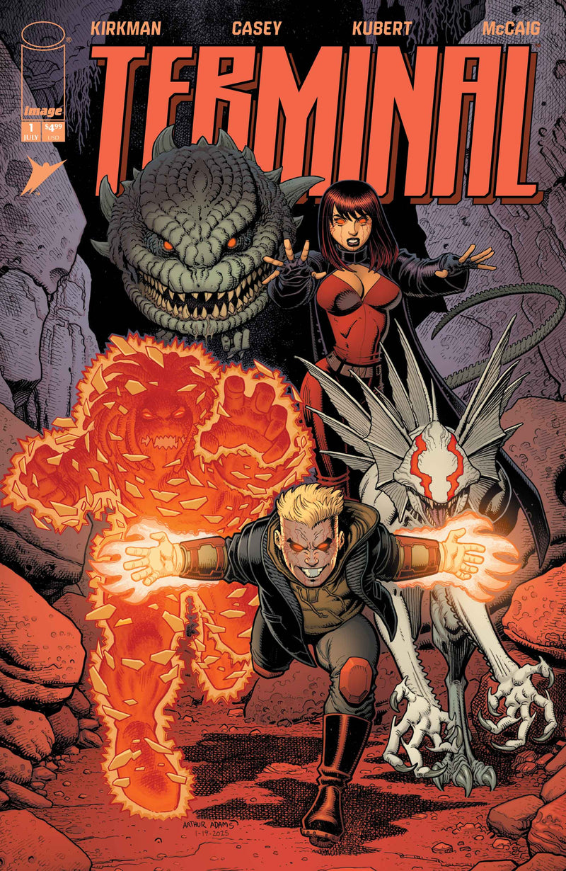 Terminal #1 Cover D Arthur Adams & Dave McCaig Variant (Image Comics, 2026)