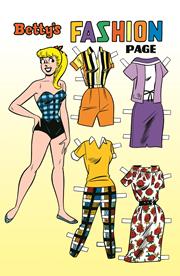 Archie Comics 85TH Anniversary Presents Betty & Veronica Fashion Pages (One-Shot) Cover E Dan Decarlo Silver Foil Betty Pin-Up Var (Archie Comics Publications, 2026)