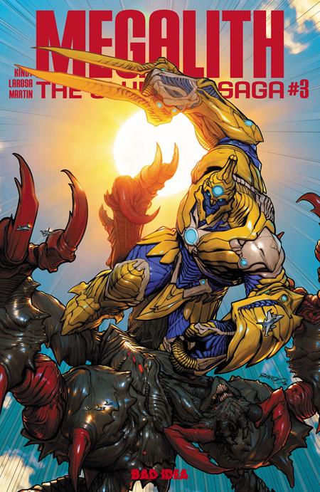 Olympus Saga Megalith #3 (of 3) Cover B Brandon Peterson Variant (Bad Idea, 2026)