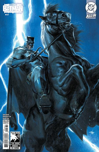 Absolute Batman #23 Cover E Gabriele Dell Otto Dark Knight Returns 40Th Anniversary Card Stock Variant (DC Comics, 2026)