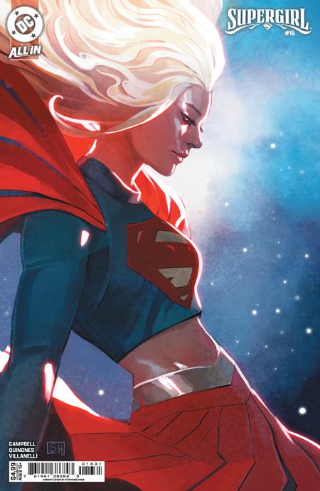 Supergirl #16 Cover C Stephanine Hans Card Stock Variant (Kingdom of Zod) (DC Comics, 2026)