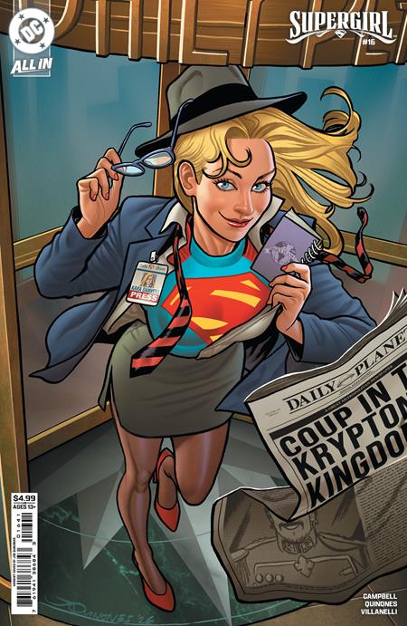 Supergirl #16 Cover D Joe Quinones Card Stock Variant (Kingdom of Zod) (DC Comics, 2026)
