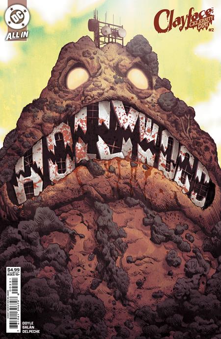Clayface Celebrity Dirt #2 (of 6) Cover B Mike Del Mundo Card Stock Variant (DC Comics, 2026)
