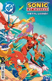 Dc X Sonic The Hedgehog Metal Legion #4 (of 5) Cover A Pablo M Collar (DC Comics, 2026)