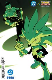 Dc X Sonic The Hedgehog Metal Legion #4 (of 5) Cover C Daniele Di Nicuolo Card Stock Var (DC Comics, 2026)