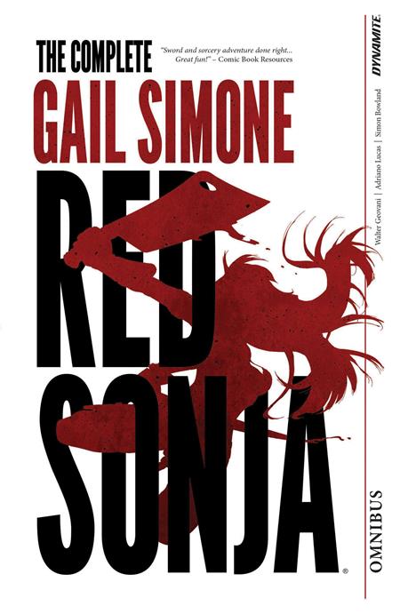 Complete Gail Simone Red Sonja Omnibus TP (Dynamite Entertainment, 2026)
