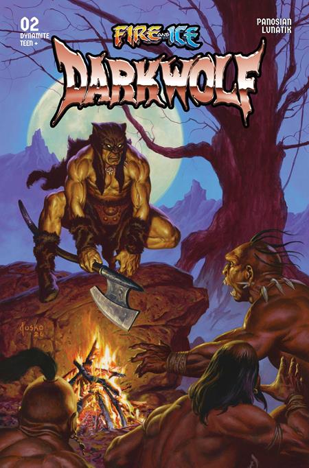 Fire and Ice Darkwolf #2 Cover C Joe Jusko Variant (Dynamite Entertainment, 2026)