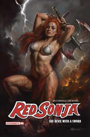 Red Sonja She Devil With A Sword #4 Cover B Lucio Parrillo Var (Dynamite Entertainment, 2026)