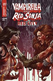 Vampirella Vs Red Sonja Red City #1 Cover B Diego Yapur Var (Dynamite Entertainment, 2026)