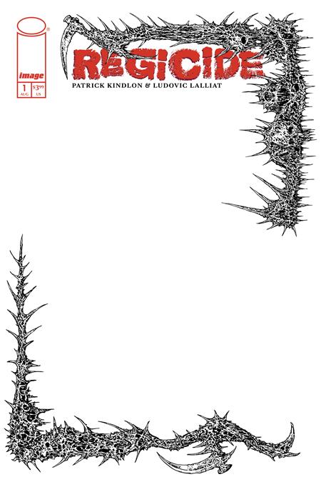 Regicide #1 (of 4) Cover D Blank Sketch Variant (MR) (Image Comics, 2026)