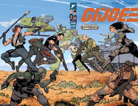 Gi Joe #25 Cover A Tom Reilly Wraparound (Image Comics, 2026)