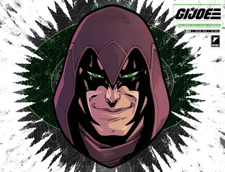 Gi Joe #25 Cover J Andrea Milana & Andres Juarez Die Cut Mask Variant (Image Comics, 2026)