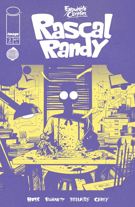 Exquisite Corpses Rascal Randy #2 (of 5) Cover C Dylan Burnett Polybagged With Collectible Card Variant (MR) (Image Comics, 2026)