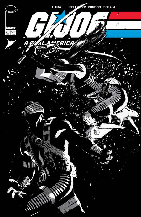 Gi Joe A Real American Hero #331 Cover B Lee Weeks B&W Variant (Image Comics, 2026)