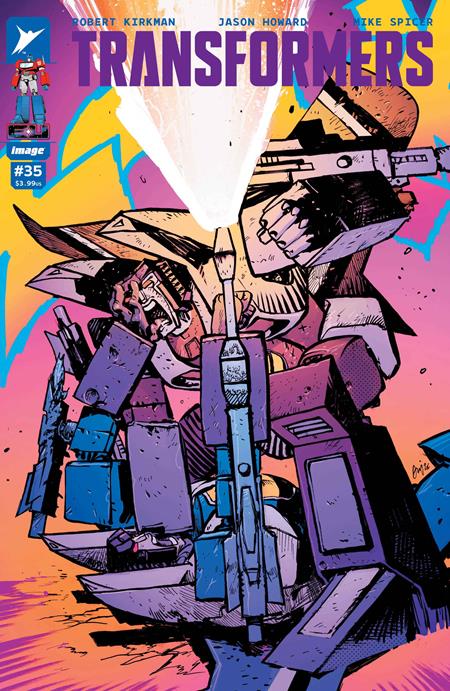 Transformers #35 Cover B Daniel Warren Johnson & Mike Spicer Variant (Image Comics, 2026)