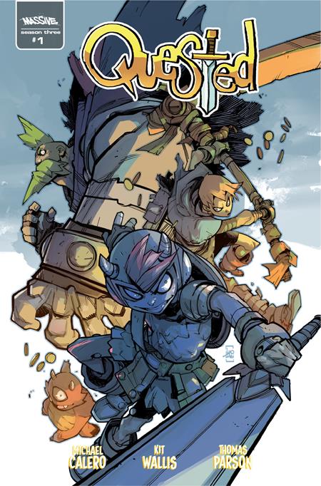 Quested #1 (of 3) Cover A Ludo Lullabi (Massive Publishing, 2026)