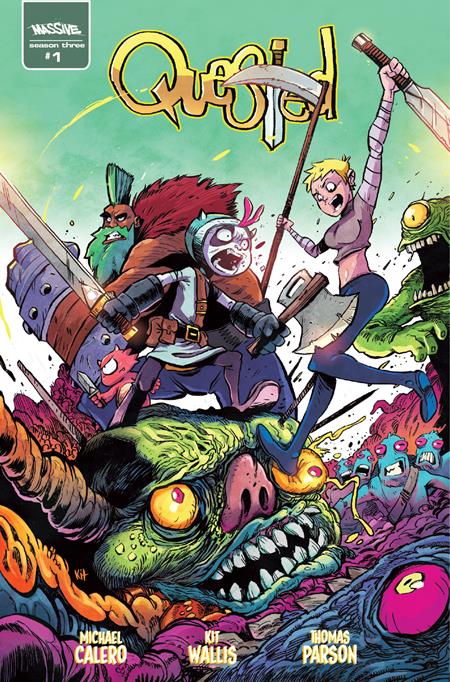 Quested #1 (of 3) Cover B Kit Wallis Variant (Massive Publishing, 2026)