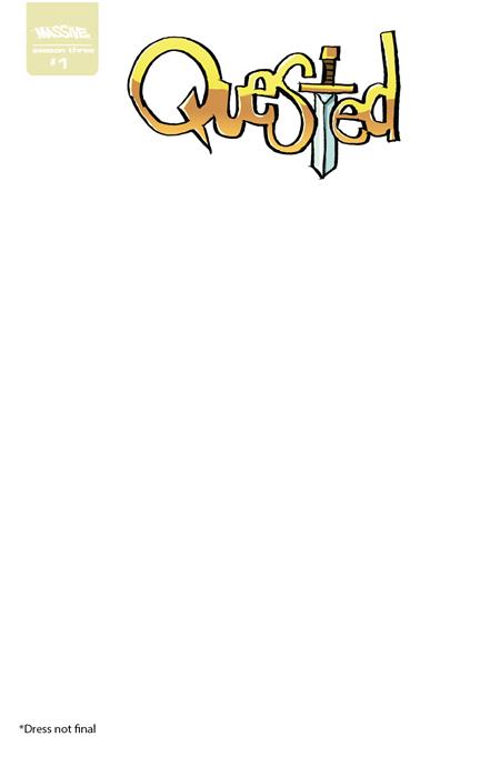 Quested #1 (of 3) Cover D Blank Sketch Variant (Massive Publishing, 2026)