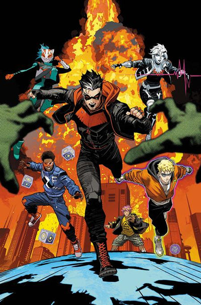 Teen Titans #1 Cover B Dan Mora Card Stock Variant (DC Comics, 2026)