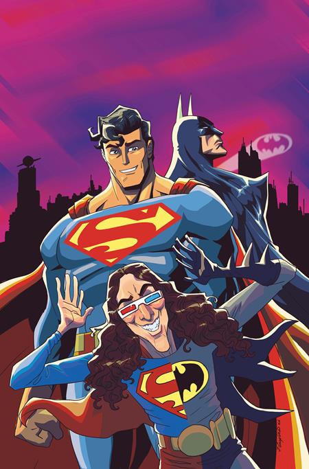 Batman Superman Weird Al Worlds Weirdest #1 (One Shot) Cover D Jerry Gaylord Card Stock Variant (DC Comics, 2026)