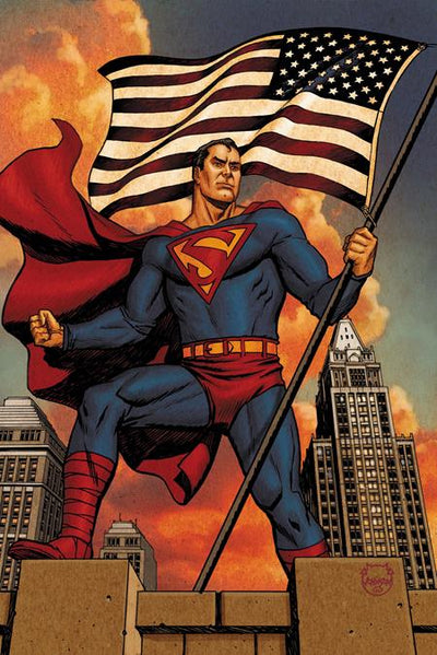 Superman the Stranger #1 (OF 6) Cover B Dave Johnson Card Stock Variant (MR) (DC Comics, 2026)