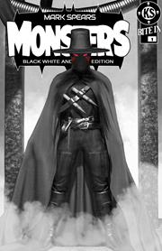 Mark Spears Monsters #1 7TH Ptg Black White & Dead Edition Cover D Mark Spears Absolute Batman #1 Homage Var (Ex Posse Holdings, 2026)