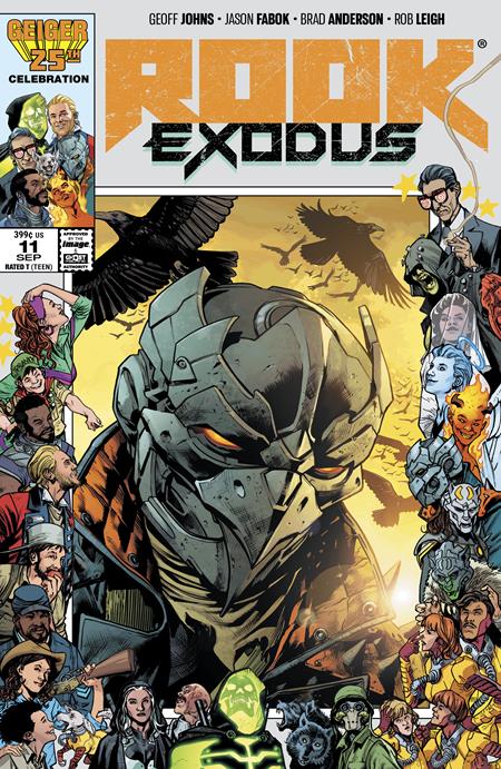 Rook Exodus #11 Cover D Bryan Hitch & Brad Anderson Geiger #25 Anniversary Variant (Image Comics, 2026)