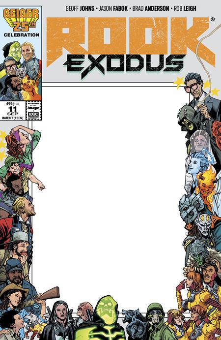 Rook Exodus #11 Cover E Blank Sketch Variant (Image Comics, 2026)