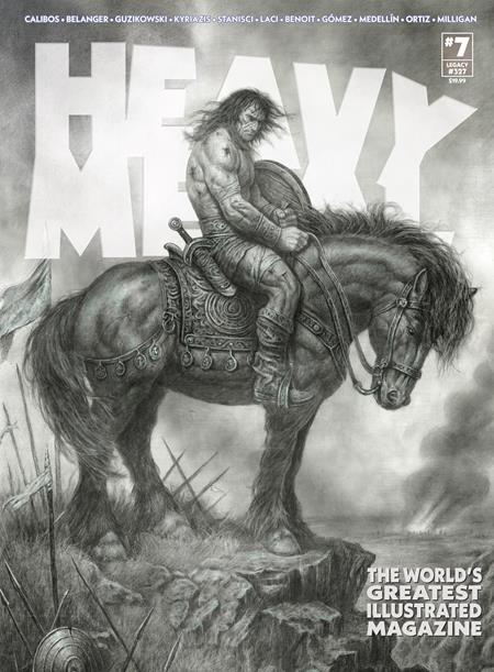 Heavy Metal Magazine #7 Cover B Calibos Variant (Massive Publishing, 2026)