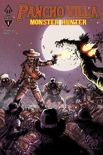 Pancho Villa Monster Hunter #1 (OF 3) Cover B Guillermo Villarreal Variant (Massive Publishing, 2026)