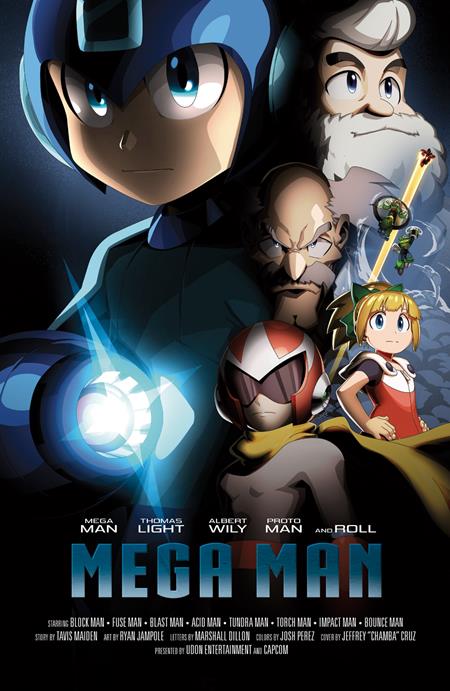 Mega Man Gear Masters #1 (OF 5) Cover C Jeffrey Cruz Variant (UDON Entertainment, 2026)