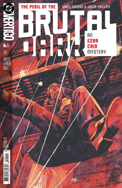 THE PERIL OF THE BRUTAL DARK AN EZRA CAIN MYSTERY CVR A JACOB PHILLIPS #1